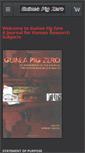Mobile Screenshot of guineapigzero.com